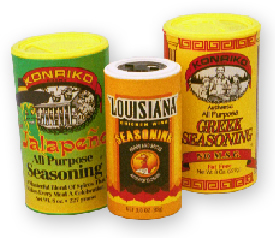 Spice and Seasoning Cans